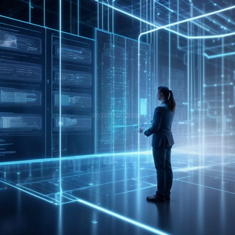 AI model training setup